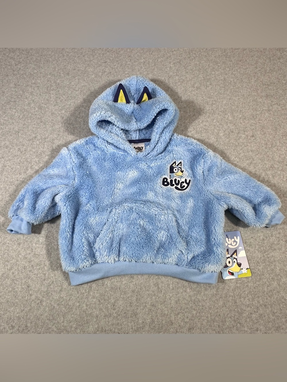 BLUEY Plush Cosplay Kids Hoodie